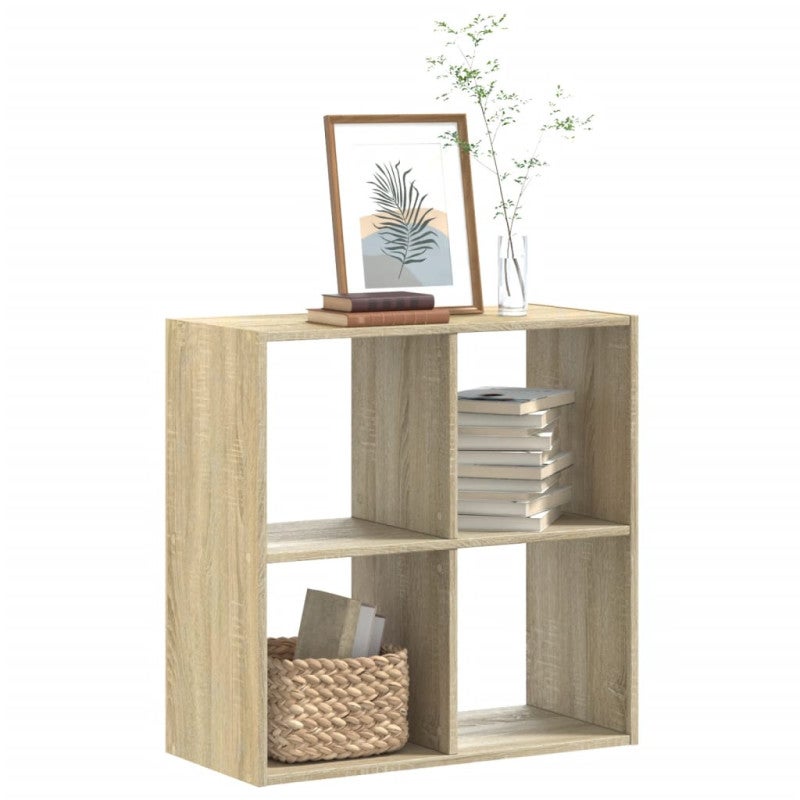 Regał, dąb sonoma, 68,5x32x68,5 cm, materiał drewnopochodny vidaXL
