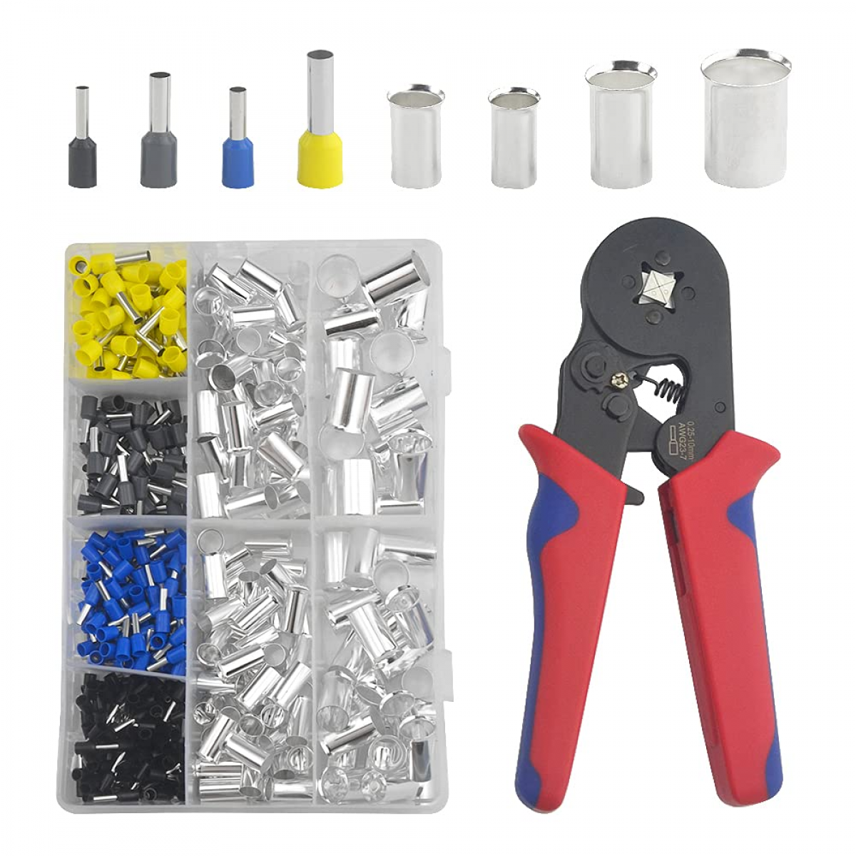 440 PCS Wire Ferrule Kit Ferrule Wire End Terminal Crimp Terminal ...