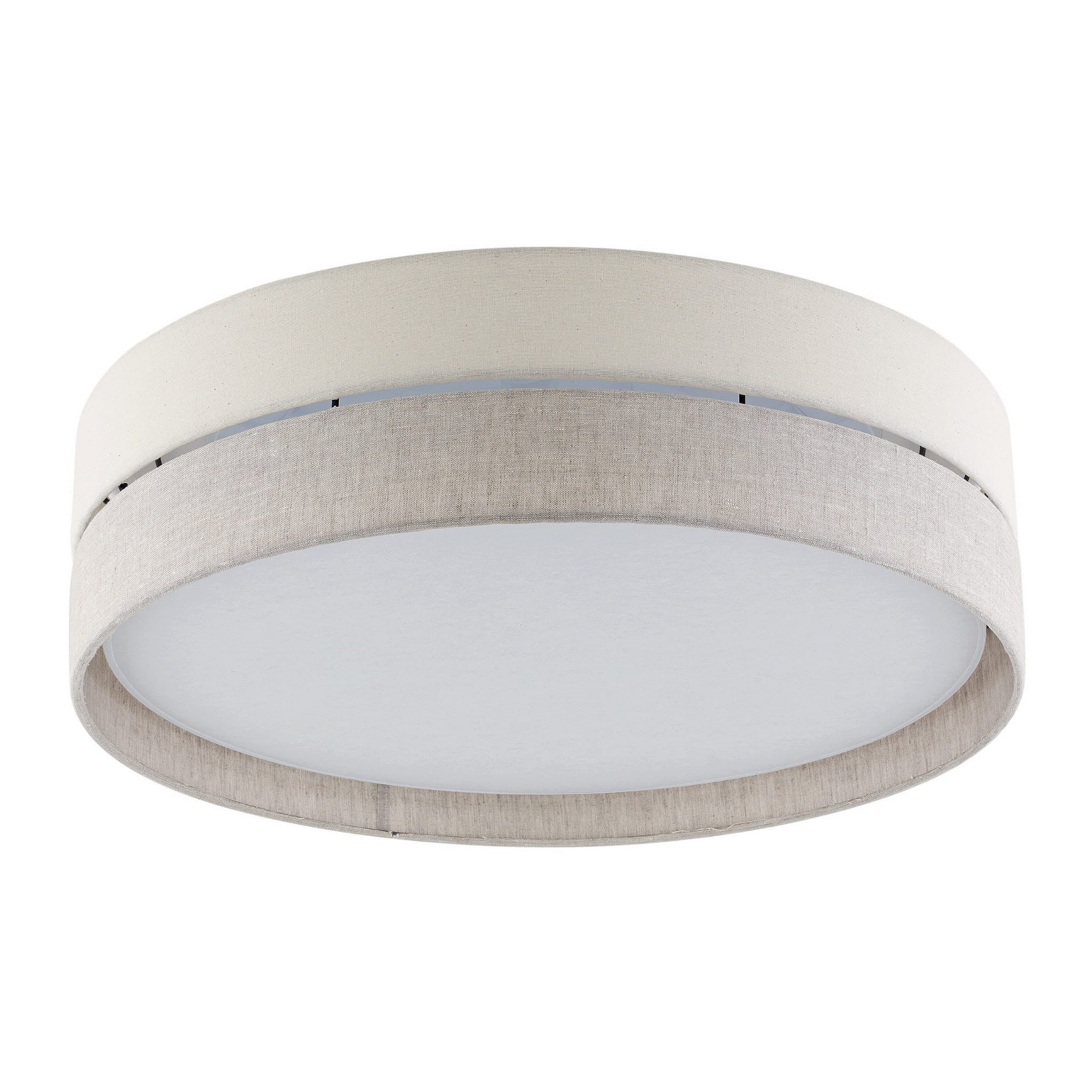 Plafon Eco okrągły biały odcienie szarości 4xE27x15W wym: 18 x 60 cm IP20 tkanina TK Lighting