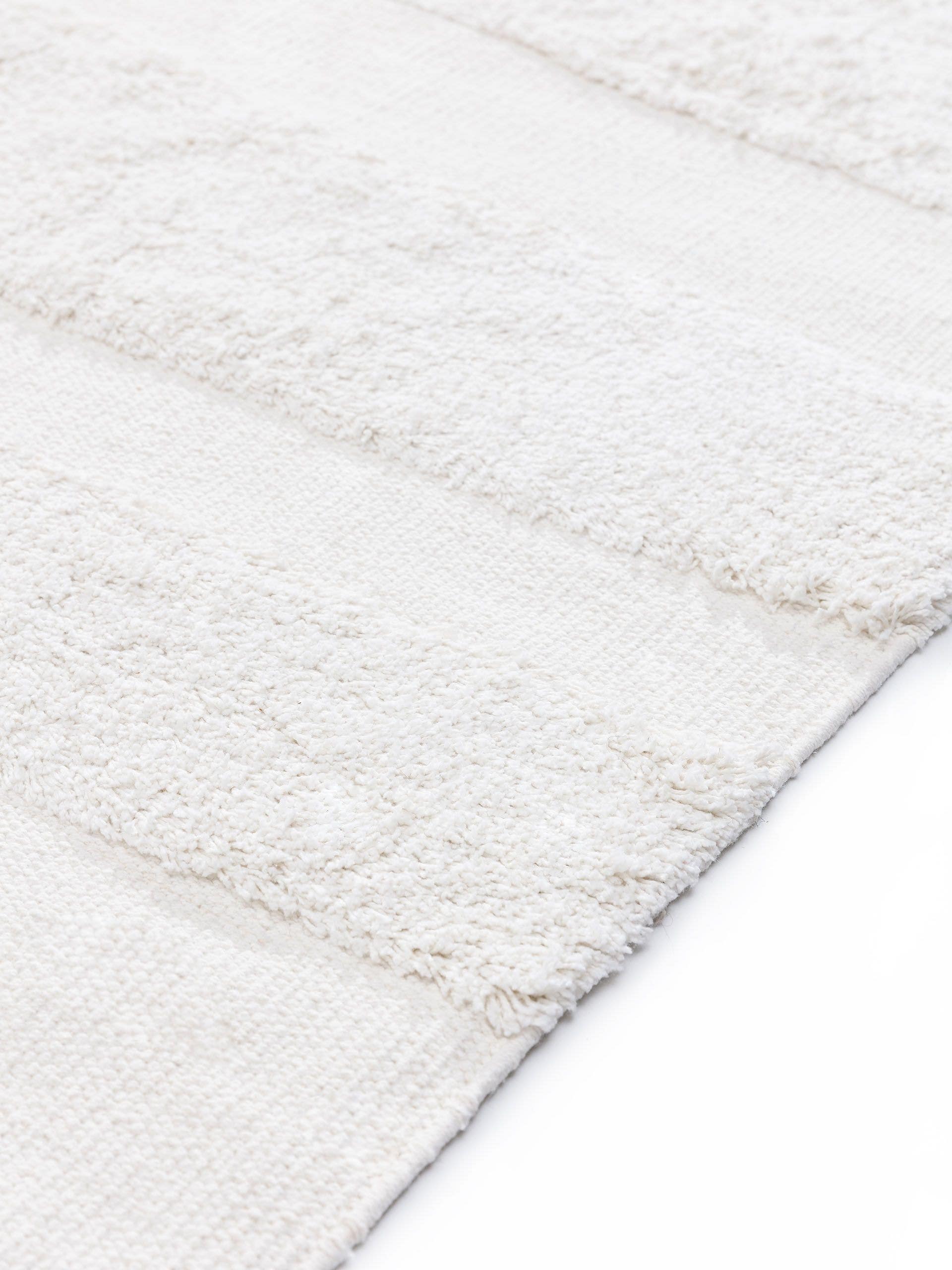 BENUTA - Tapis en coton Isla crème 200x300 cm - 5