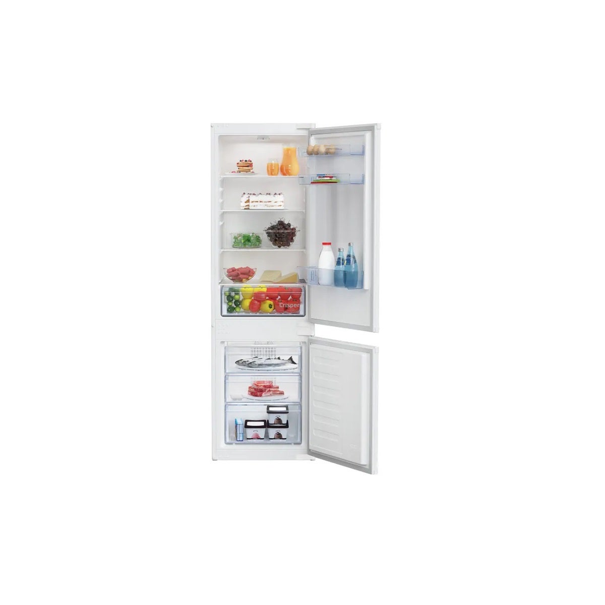 Beko Bcha275k41sn Nevera-Congelador Integrado 262 L E Blanca , Leroy Merlin