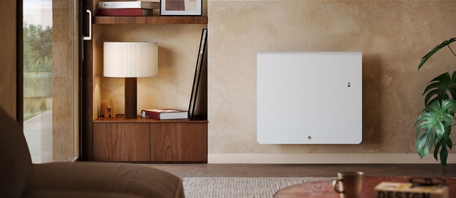 THERMOR - Radiateur chaleur douce connecté Equateur 5 Horizontal 2000W Blanc mat - 428391