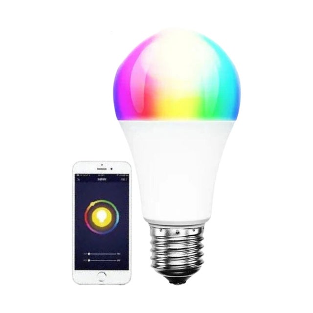 Ampoule LED Connectée Wifi E27 8.5W RGBW A60 - Unité - SILUMEN