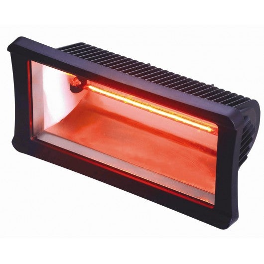 705500- Chauffage radiant halogène d'extérieur 1300W - 43.3 x 22.5 x 21.8 cm- Corps aluminium-