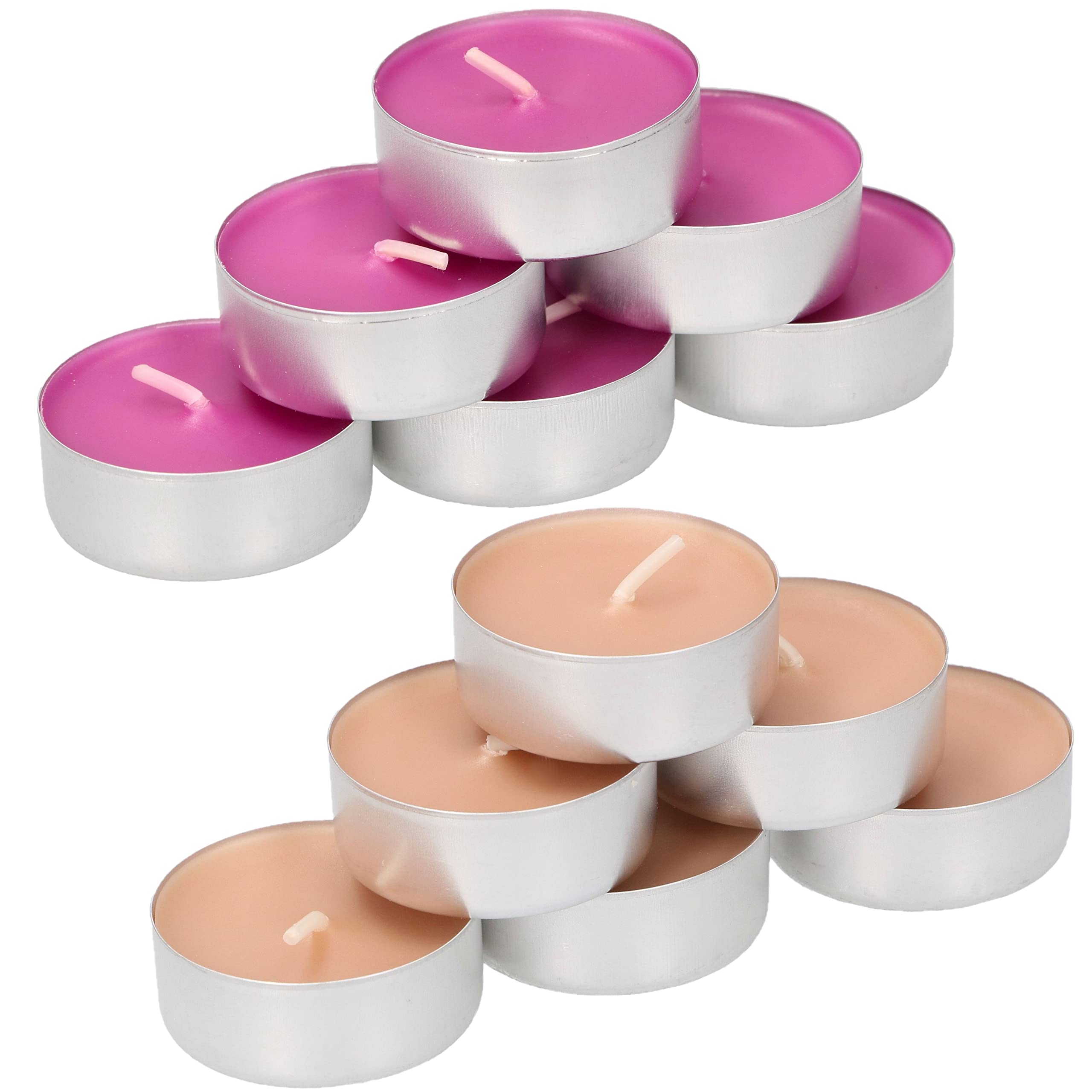 Zestaw tealight podgrzewacze świeczki zapachowe wkłady - 12 szt. - KOTARBAU - 3