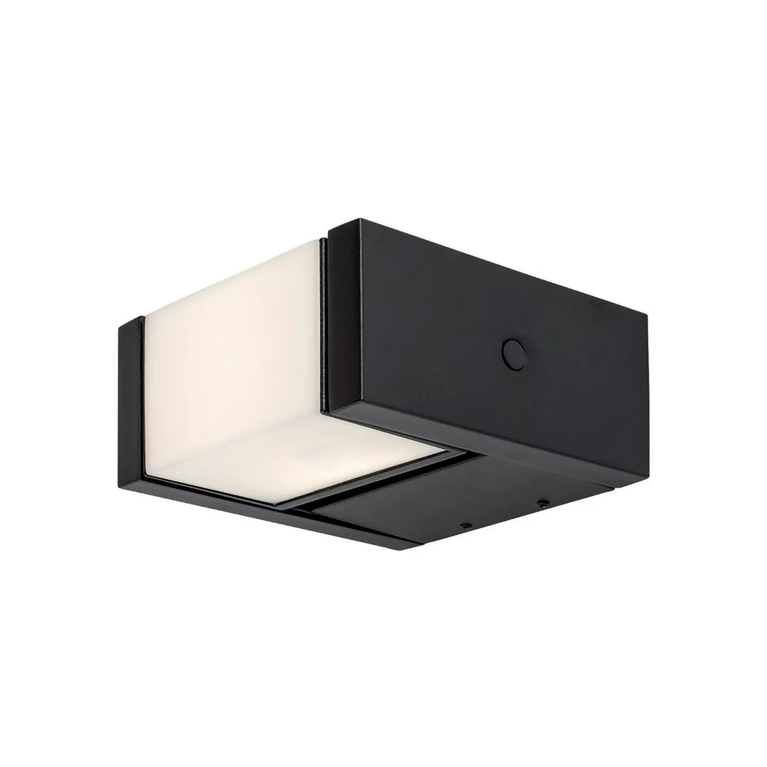 Kinkiet zewnętrzny CUBBINGTON LED 10W Neutralna biel 720lm czarno-biały wym: 6x13x13 cm IP54 Rabalux