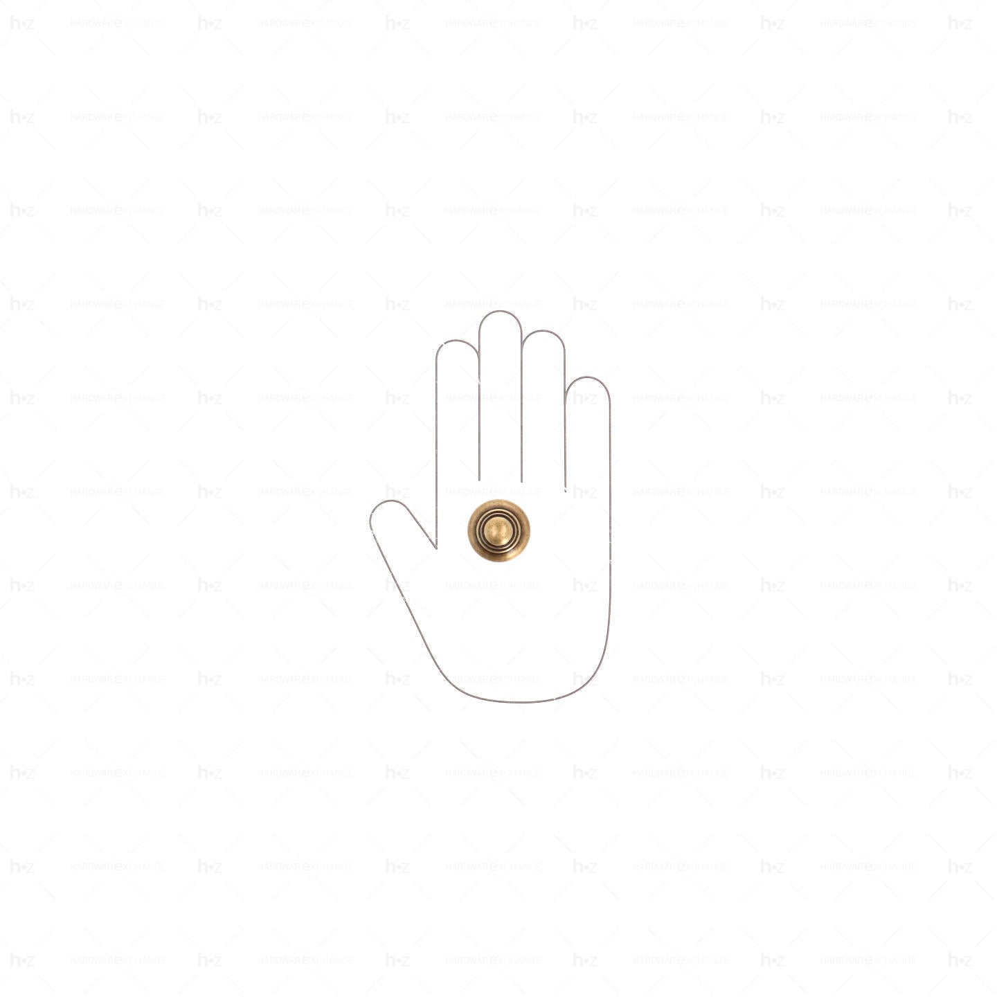 Bouton pour meubles en zamac Diamètre 30mm Florence antique - 8