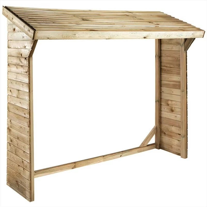 Cabaña de madera impregnada en autoclave 217x80x180 bosque