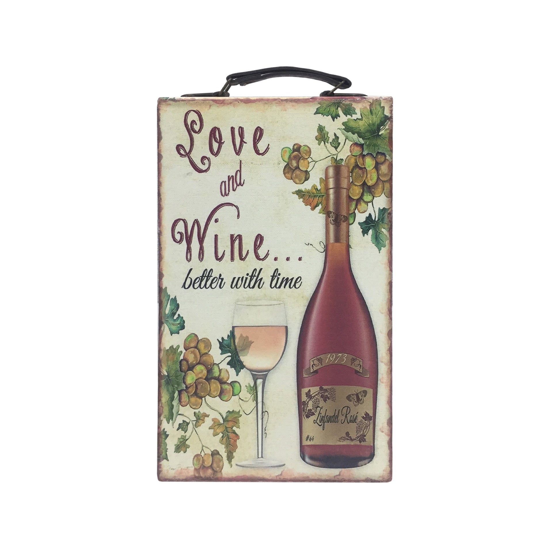 Porte-bouteilles Rebecca Mobili De Vin Vintage En Bois, Présentoir De ...