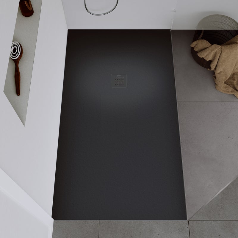 Duravit DuraBayas brodzik odlew mineralny 160x80 cm ciemnoszary mat