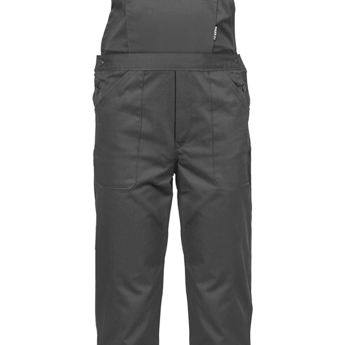 Salopette de travail Gris Noir Taille 42 Polyester / Coton 7 poches Sangles épaules reglables VITO - 3