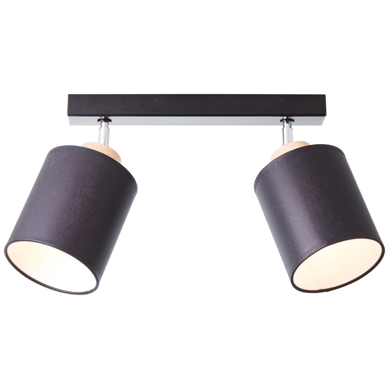 Led Milon Da BRE-Light Panneau de plafond LED Milton 42cm blanc Plastique LED 24 W ...