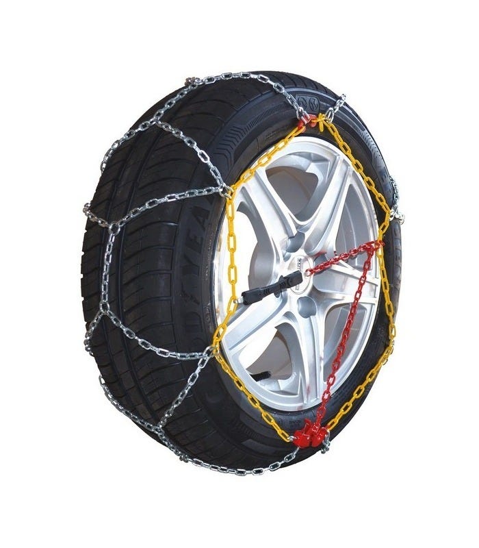 2 chaînes à neige à croisillons 9mm - numéro 80 - Xtra Gripp - Équipement auto 2 chaînes à neige à croisillons 9mm - numéro 80 - Xtra Gripp - Équipement auto