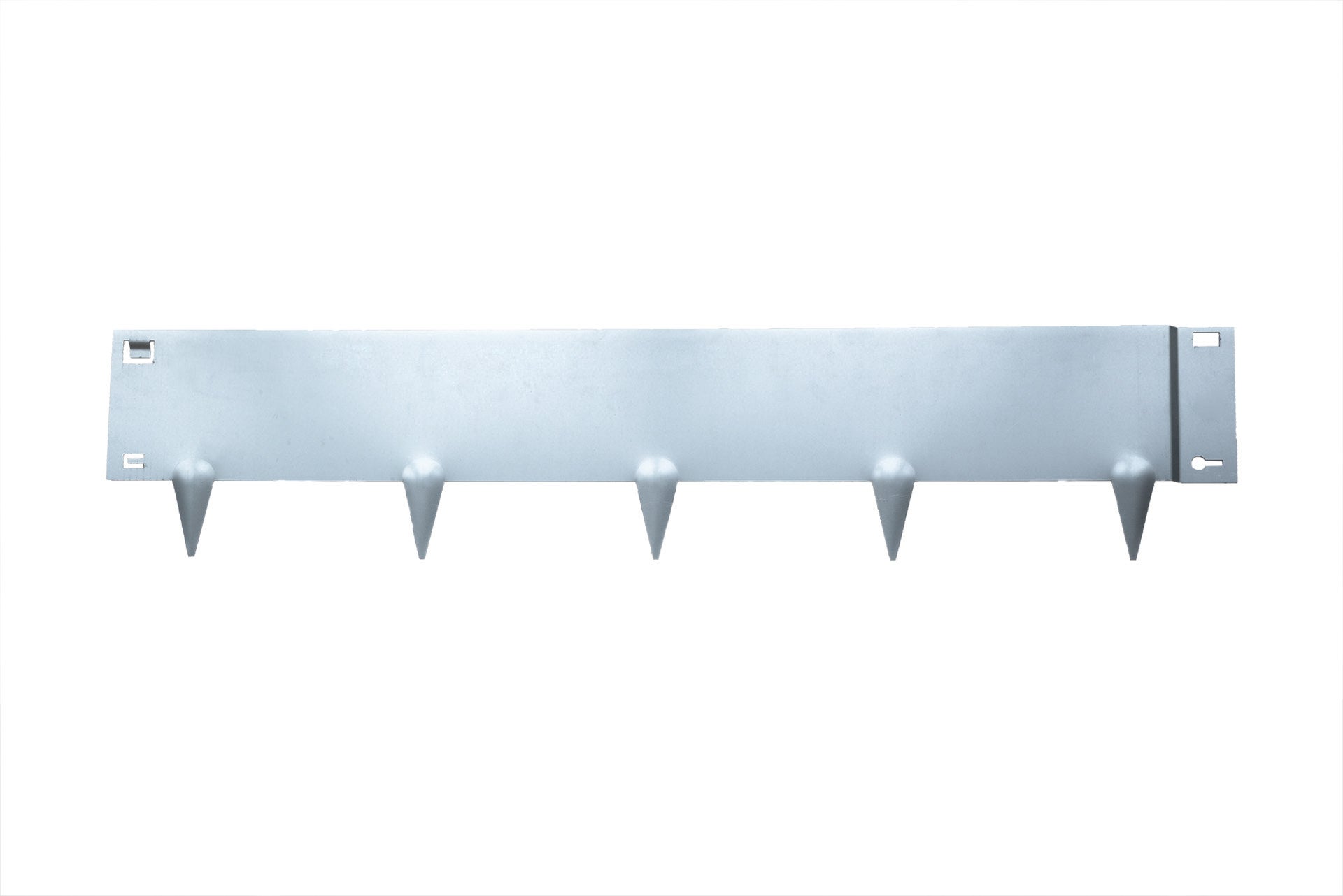 Wovar Bordure de jardin en acier galvanisé 24 x 106 cm Flexible - Par