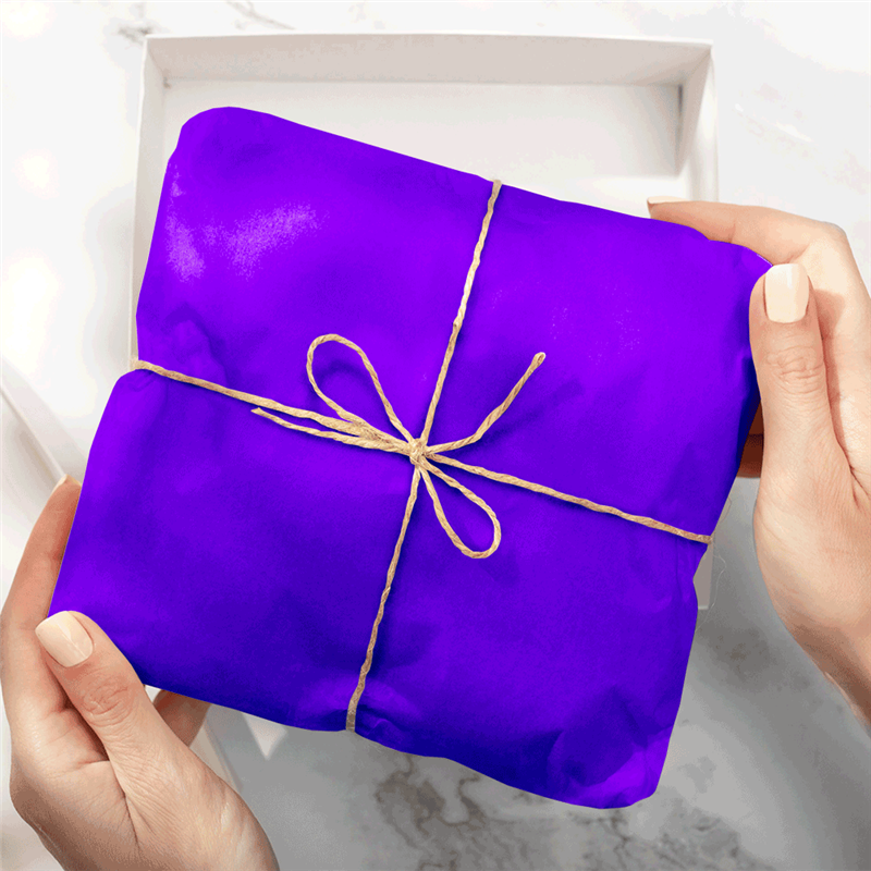 Tovagliette Di Carta Viola - Confezione 500 Fogli, 30x40 Cm, 120 Gr/mq - Ecologiche, Senza Stampe - Foto 3