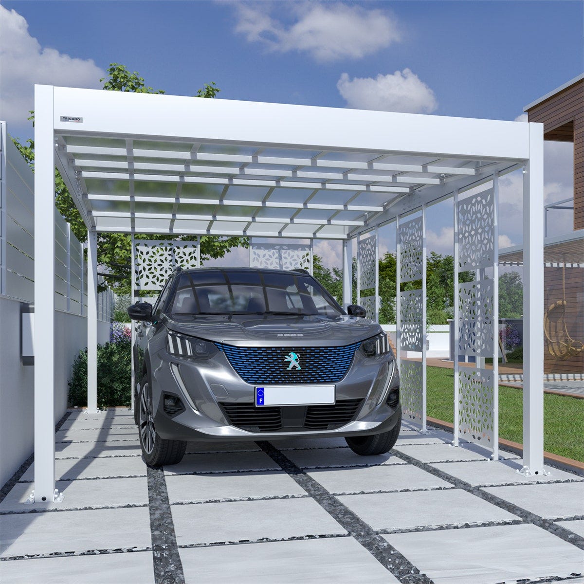 Abri voiture aluminium | Créer votre carport Abri voiture aluminium | Créer votre carport