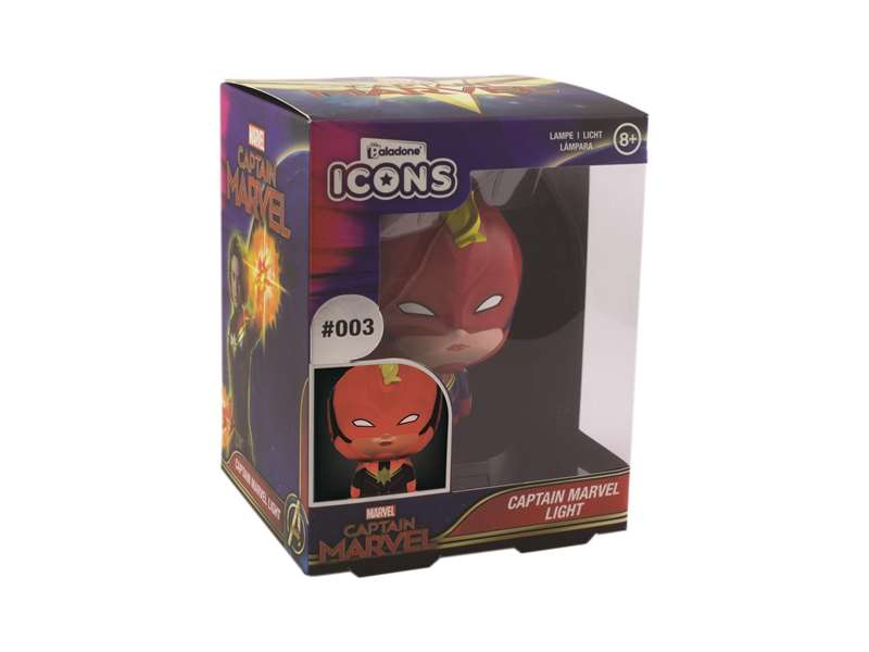 Paladone Captain Marvel ICON Light Iluminación de ambiente | Leroy Merlin