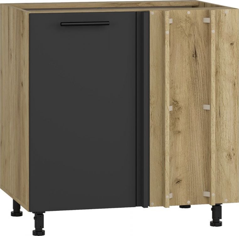 Szafka kuchenna narożna 100(80) VENTO DN-100/82 antracyt