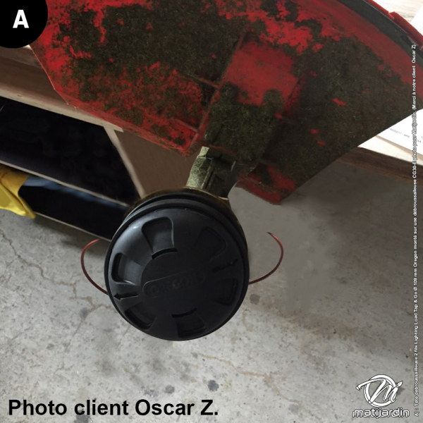 Tête débroussailleuse 2 fils Lighting Load Tap & Go Ø 109 mm Oregon - 3