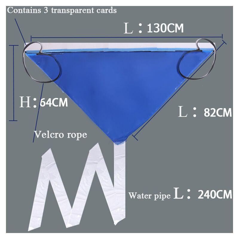 Lavage pour climatiseur - Kit Nettoyage Mural qualité supérieure - Sac Service pour climatisation avec Tuyau d'eau pour Mini-unités AC divisées - 2
