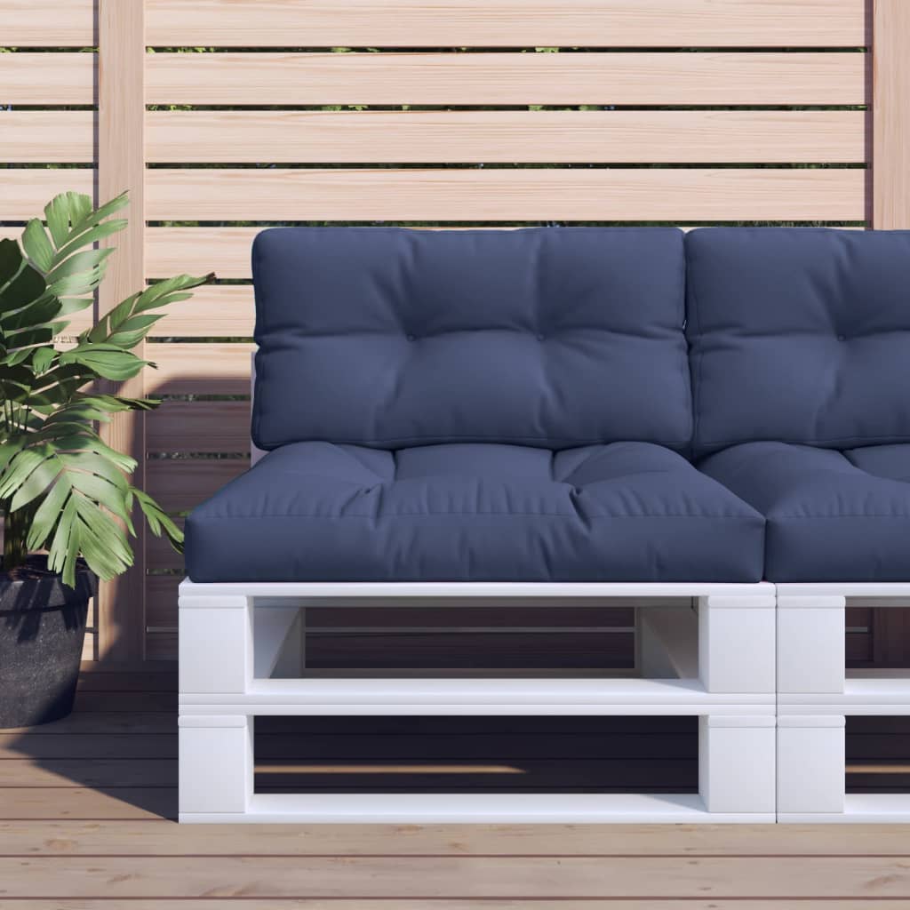 Housses De Coussin D'Extérieur Pour Meubles En Rotin - Taille 50x55x10 Cm, Vert Foncé, Imperméable, Lavable En Machine