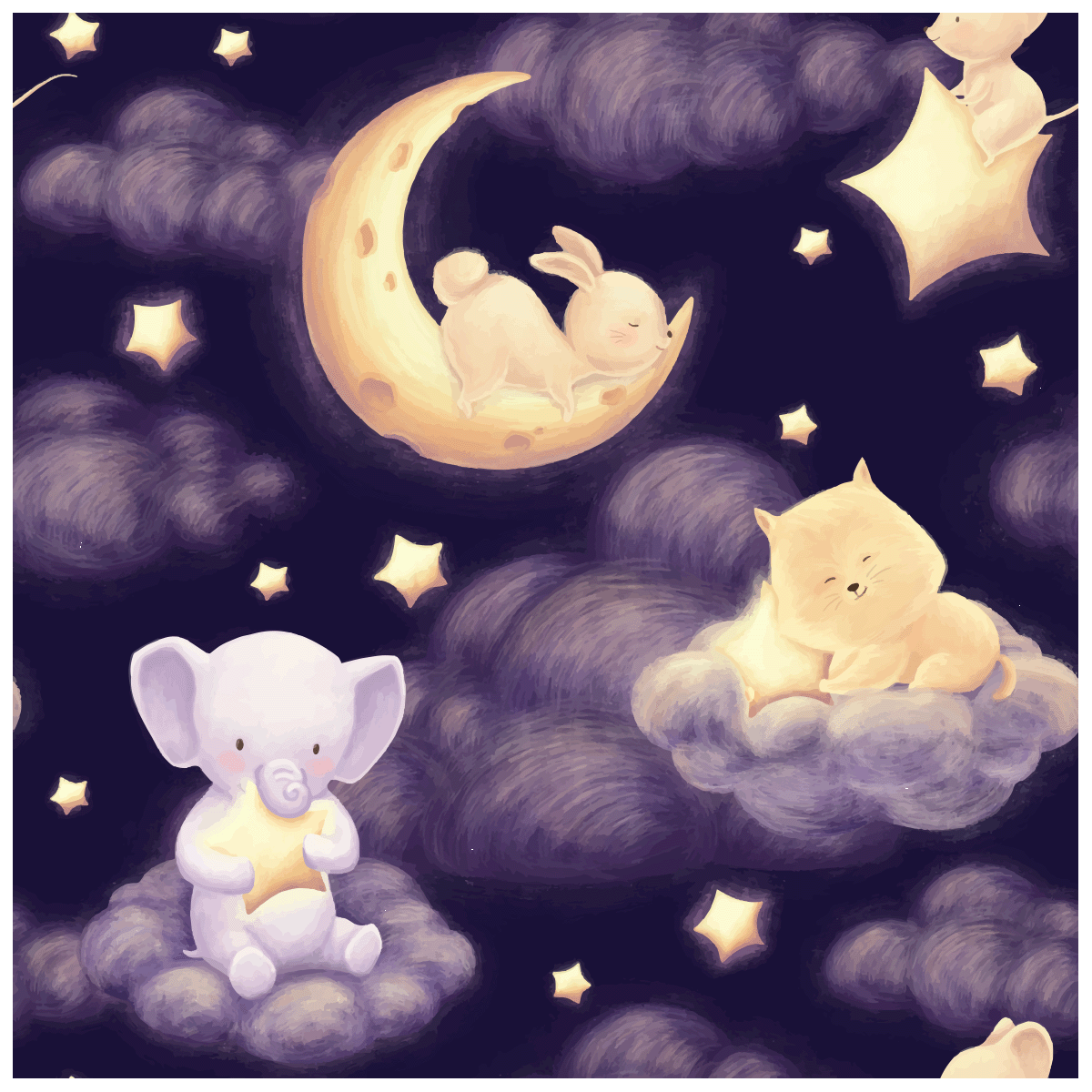 Adesivi Murali Nuvole Per Camera Dei Bambini - 40 Pezzi, Facili Da Applicare E Rimuovere - Foto 12