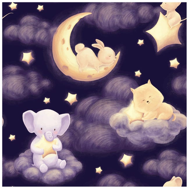 Adesivi Murali Nuvole Per Camera Dei Bambini - 40 Pezzi, Facili Da Applicare E Rimuovere - Foto 12