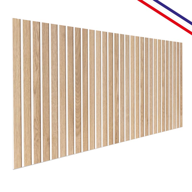 Crédence de salle de bain en PVC motif bois Beige 140x30 cm (en 2 bandeaux) - Japandi Blanc - 4