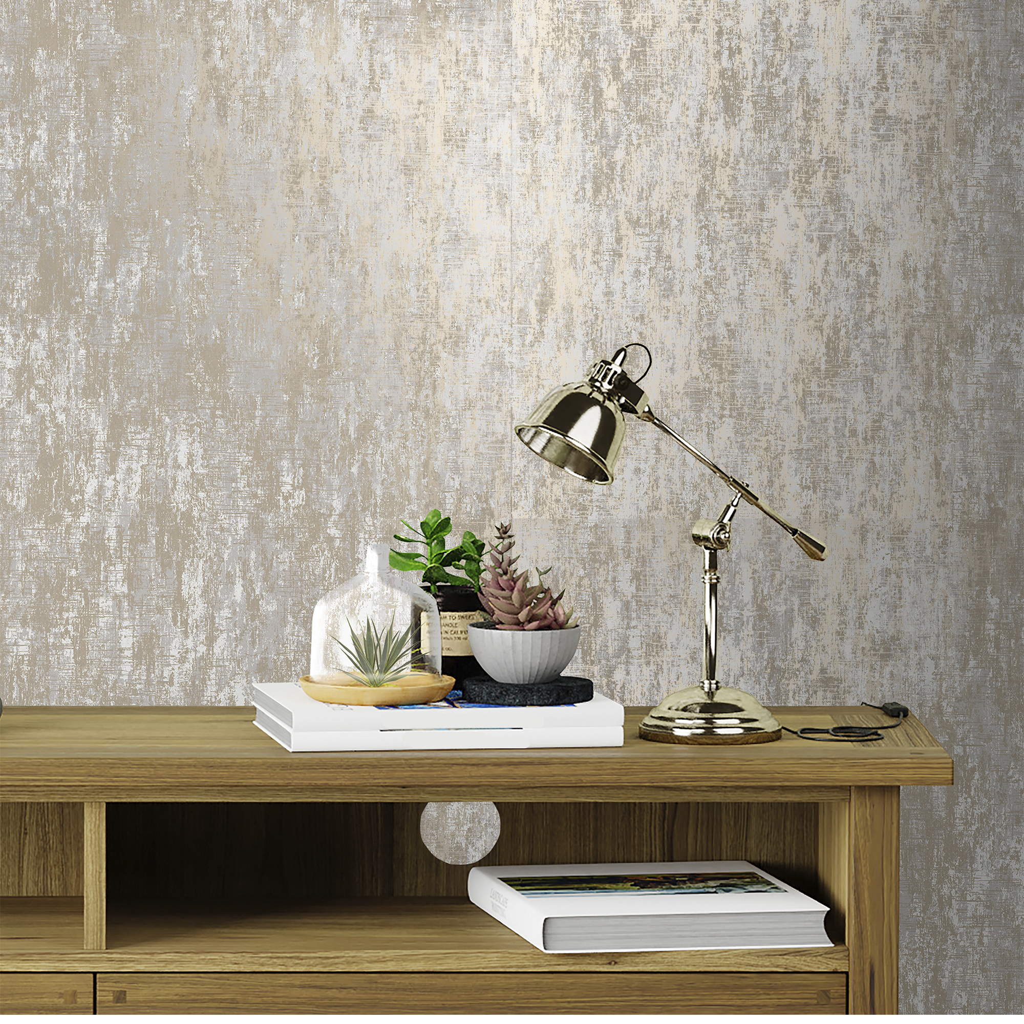 Laura Ashley Tapeta filzelinowa WHINFELL 10 m x 52 cm
