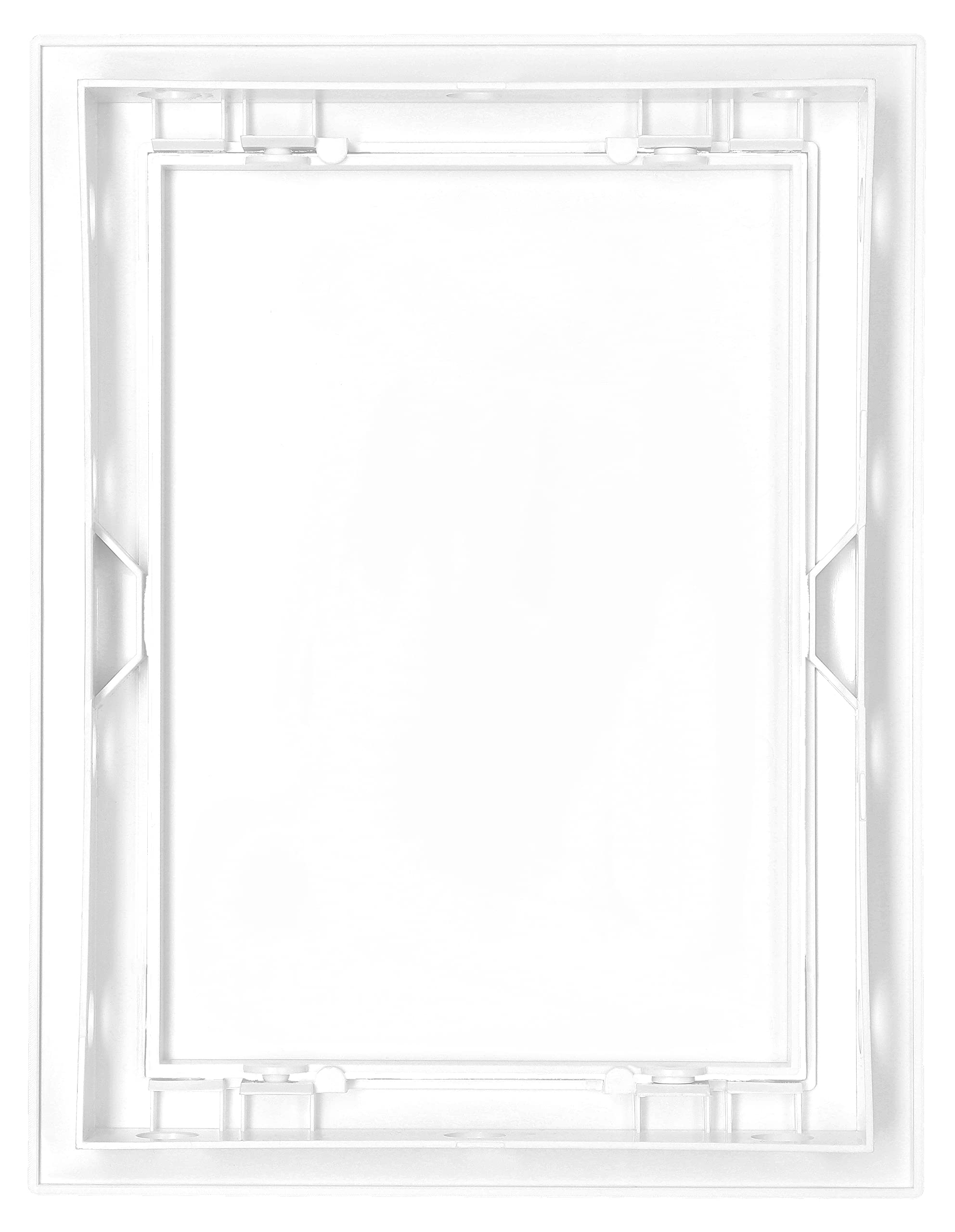 Trappe de Visite 15x20 cm - Plastique Blanc - Trappe d'Inspection pour Placo - Plafond - Comble - KOTARBAU - 4