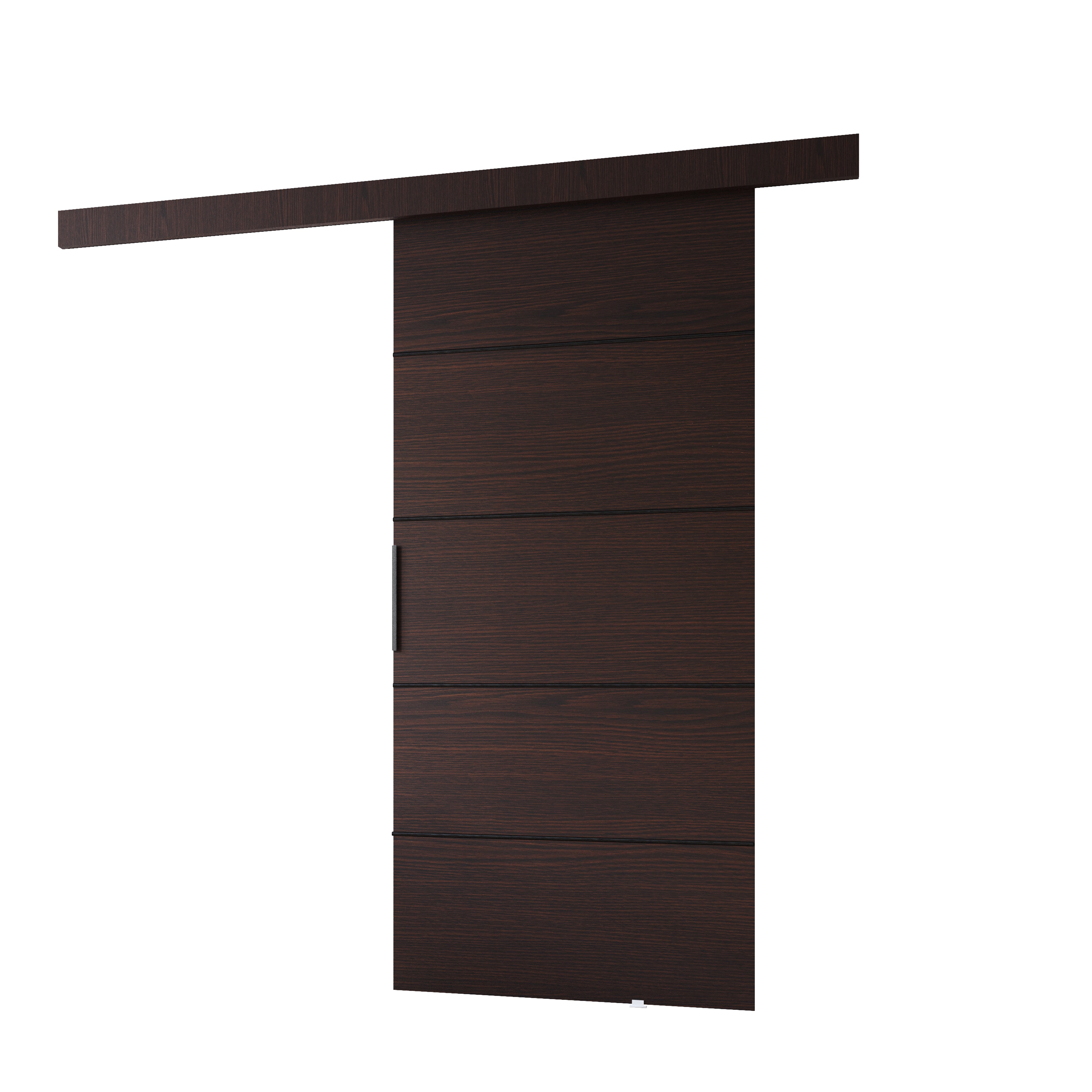 Drzwi przesuwne wewnętrzne PRIM 2 K 86 cm w kolorze wenge.