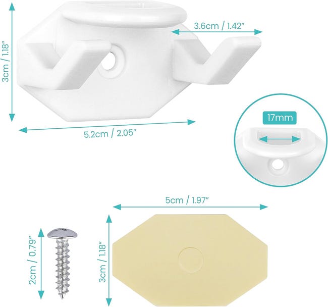 JULMELON 20 ganci adesivi per cappelli, design minimalista per cappelli da parete, porta cappelli per berretti da baseball, senza foratura, resistente conservazione del cappello (bianco nero JULMELON 20 ganci adesivi per cappelli, design minimalista per cappelli da parete, porta cappelli per berretti da baseball, senza foratura, resistente conservazione del cappello (bianco nero