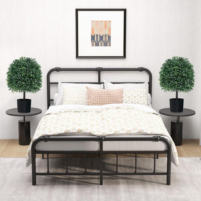 Set Di 2 Alberi Di Cedro Artificiali Resistenti Ai Raggi UV, Arbusti Set Di 2 Alberi Di Cedro Artificiali Resistenti Ai Raggi UV, Arbusti