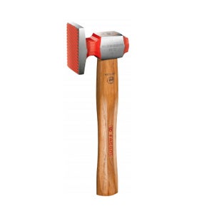 Batte à Plomb Asymétrique En Bois De Charme - Longueur 340mm, Forme Large Et Plate
