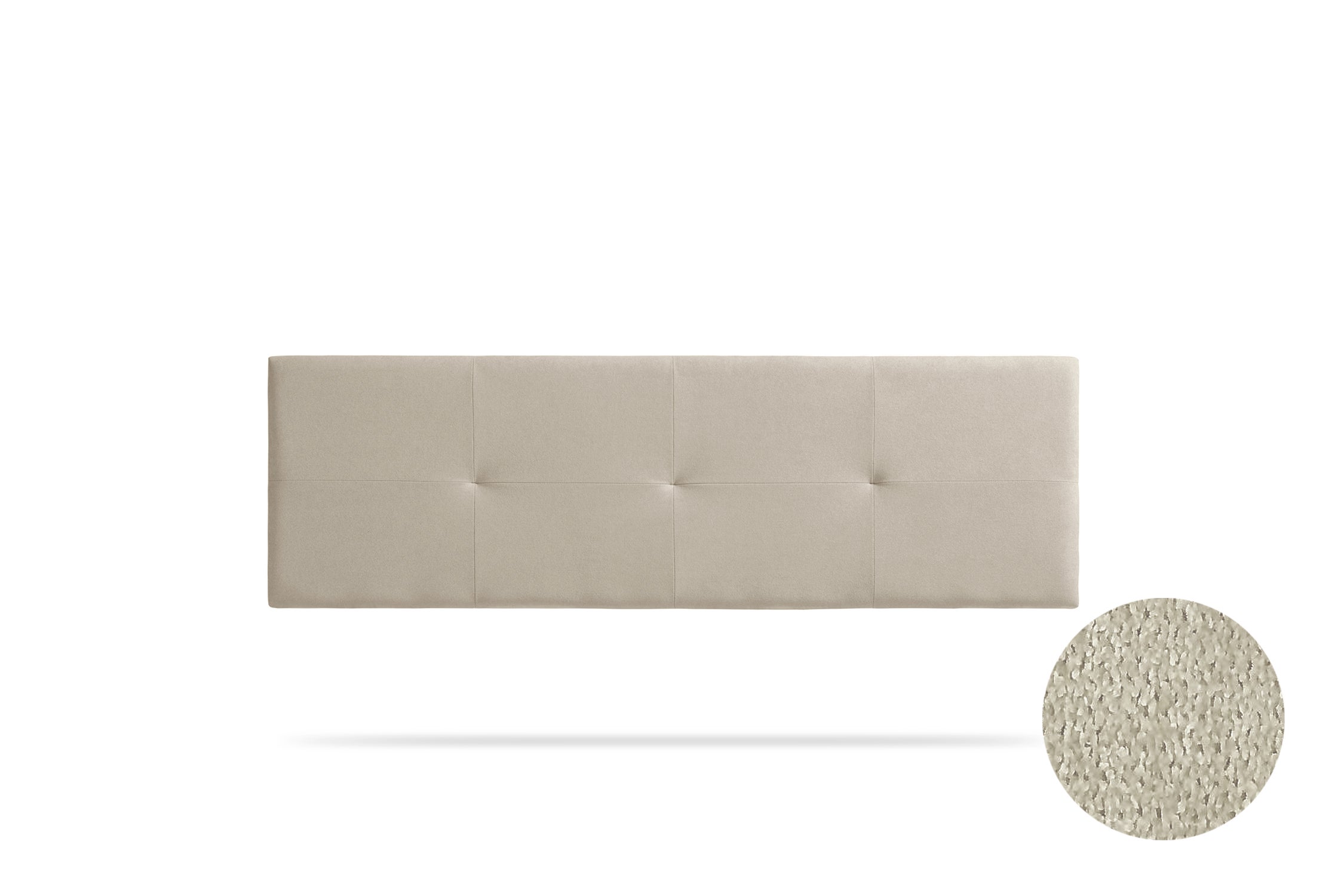 Cabecero Tapizado ALTEA Acualine 160x50x5 cm - BEIGE TOSTADO - Moonia - 3