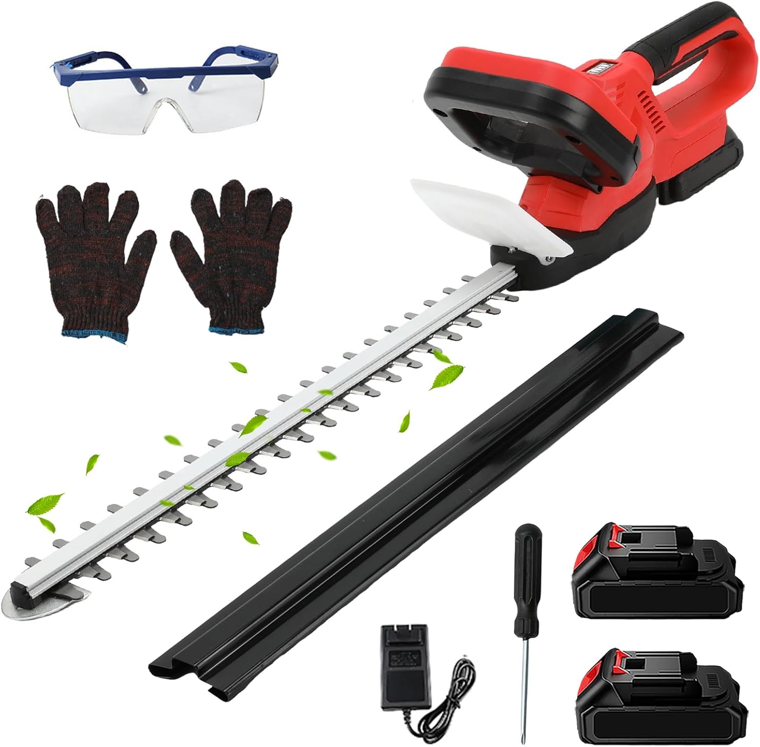 Taille Haie Batterie, TailleHaies sans Fil 21V avec 2 Batteries — free download