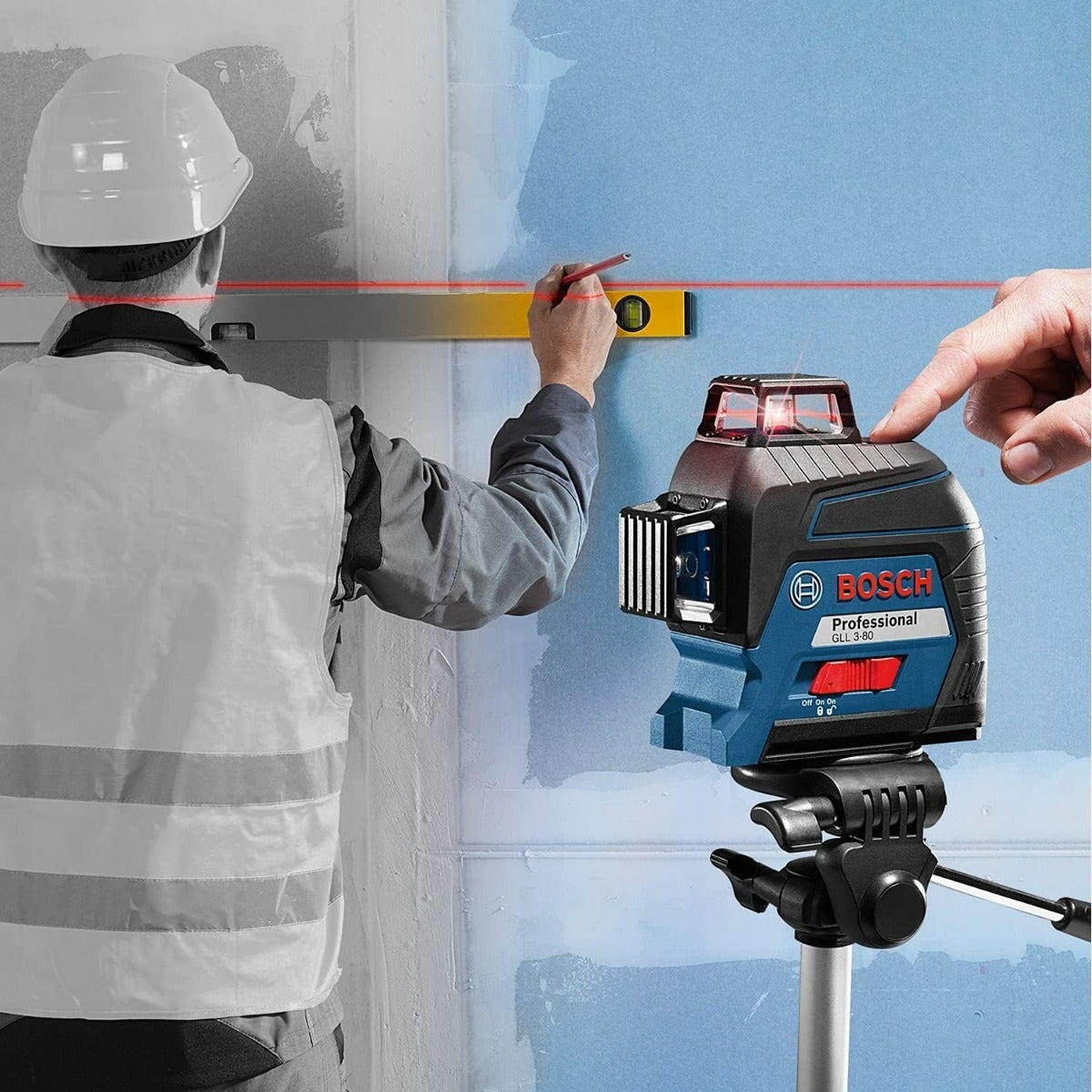 Laser a linea professionale BOSCH GLL 3-80 - 5