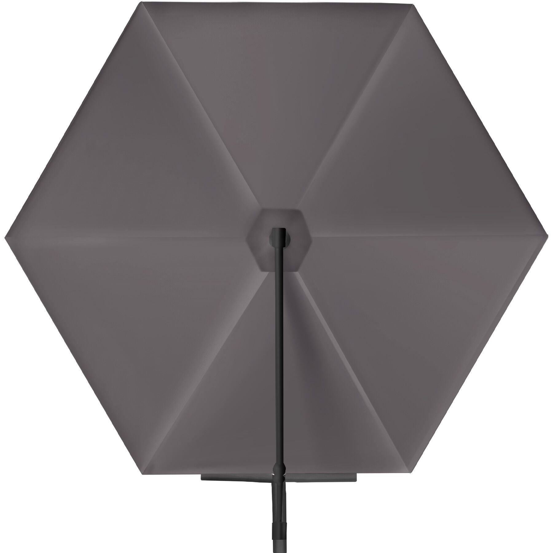 Parasol en polyester avec housse de protection 350 cm TECTAKE - 4