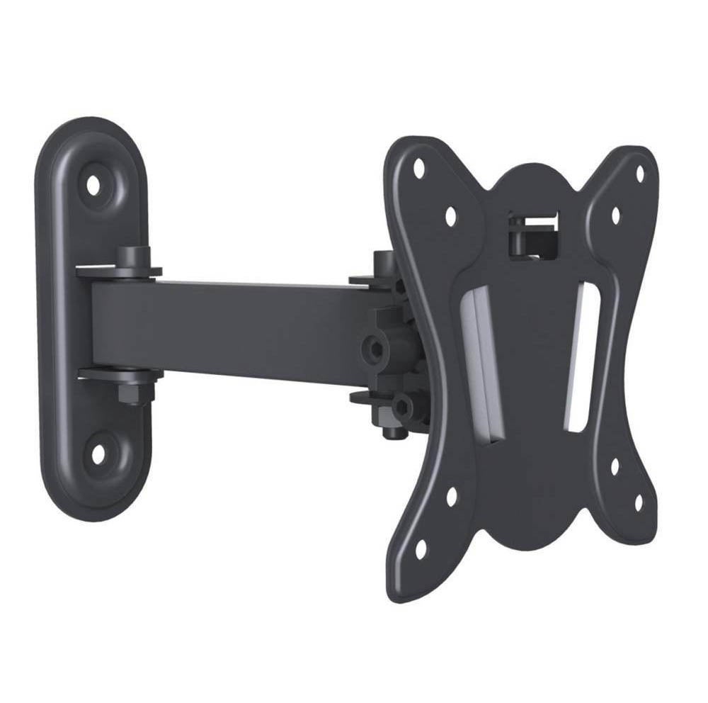 Supporto TV Parete Inclinabile E Girevole - Per TV 13-28 Pollici, VESA 100x100, Bianco - Foto 6