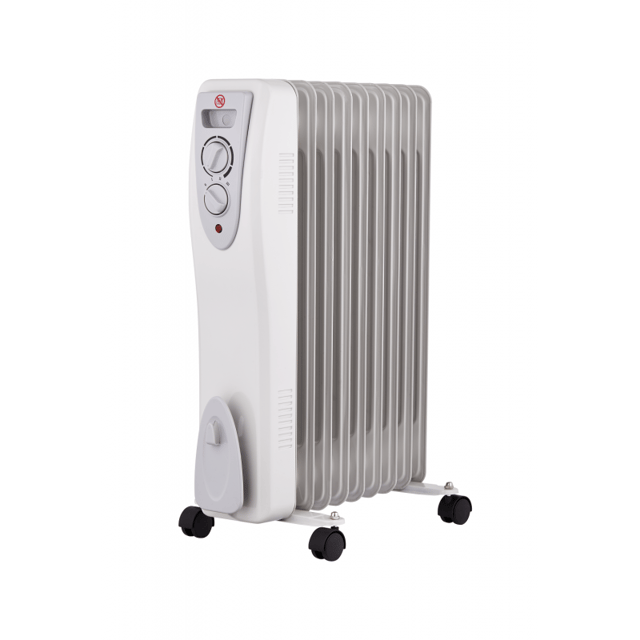 Radiatore portatile ad olio, 2000 W, termostato regolabile, Haverland DENVER22