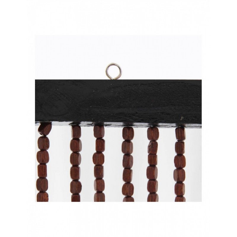 Tenda per Porta Legno 120x240 Marrone - 2