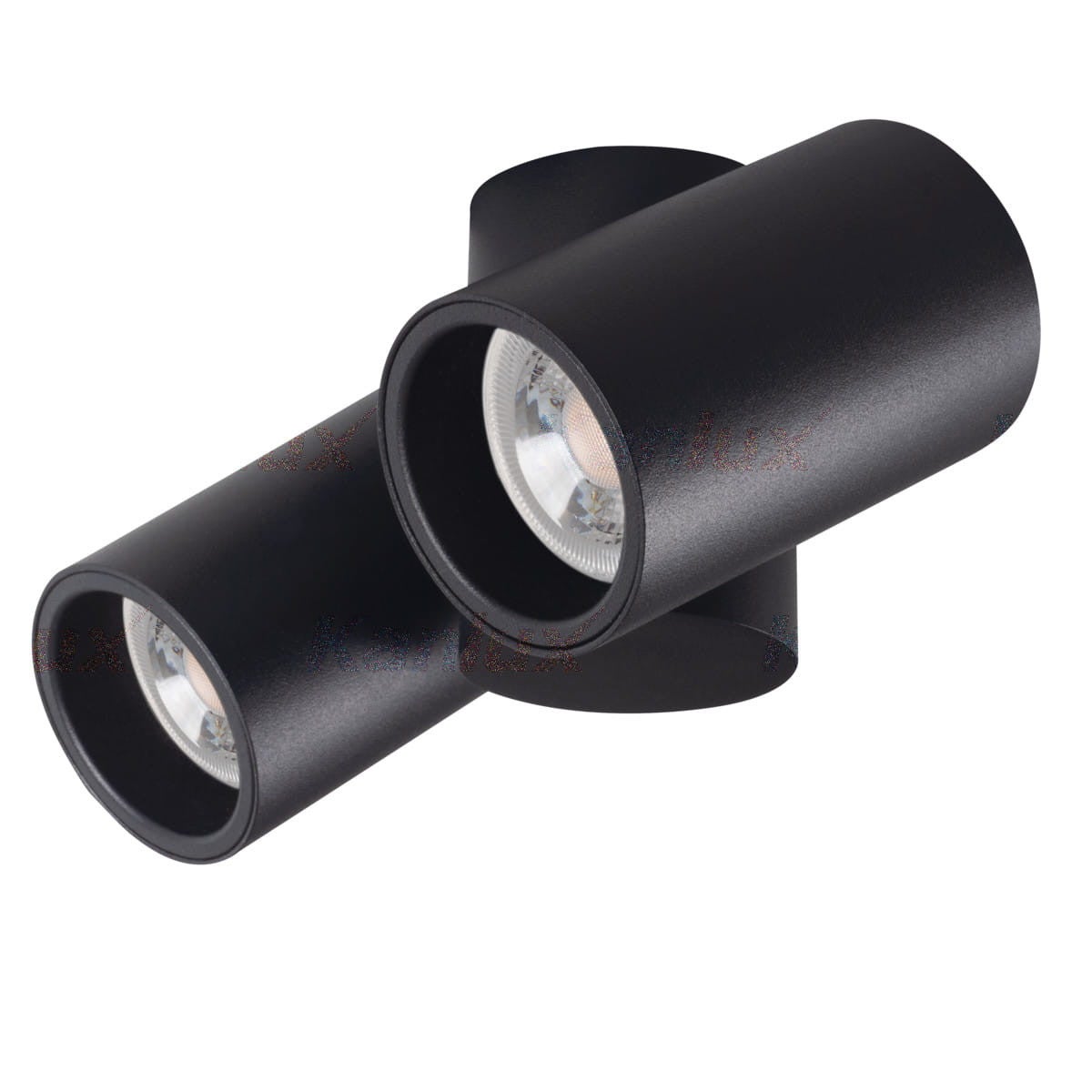 Reflektor sufitowy Spot BLURRO czarny 2xGU10x10W wym: 11,5 x 17,5 x 11,5 cm IP20 Kanlux