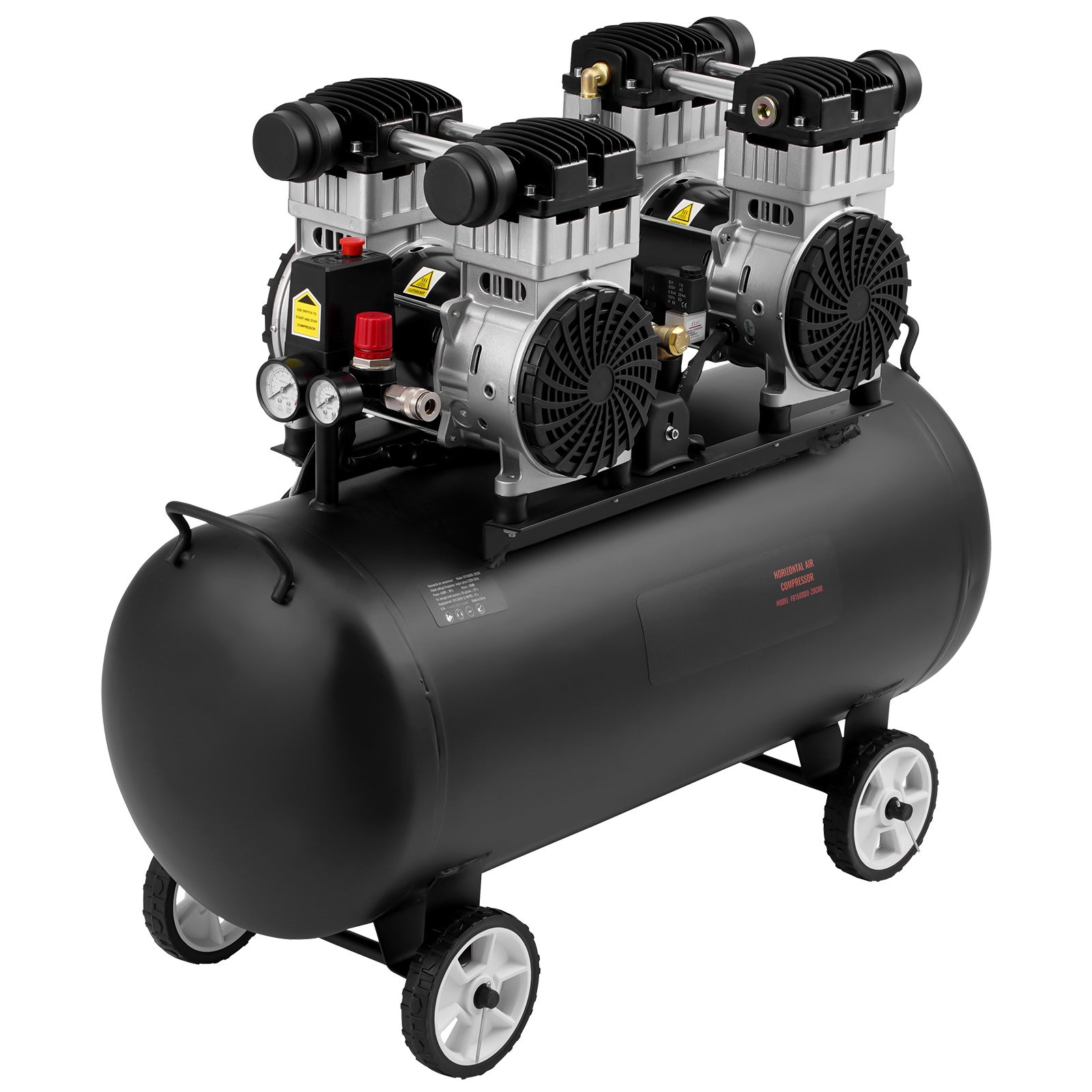 Compresseur d'air SucceBuy 20 gallons,sans huile 4HP,14,6 CFM à 90 PSI — free download