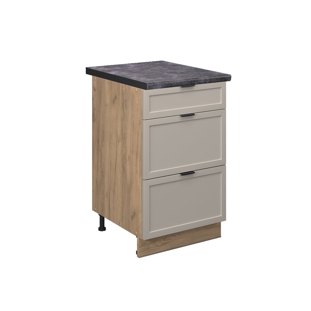 Vicco Szafka dolna do kuchni Fame-Line, GreyBeige, 50 cm , BP Antracyt