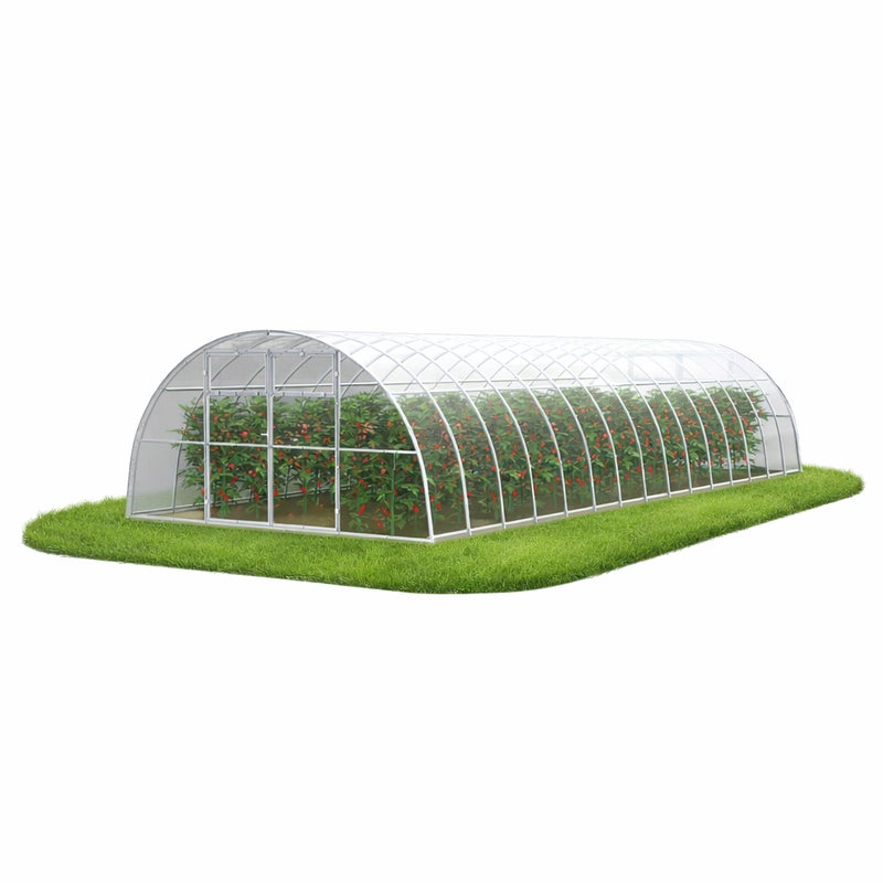 Szklarnia ogrodowa Tunel 4x10 m profile 20x40 poliwęglan 5mm - Szklarnia z poliwęglanu