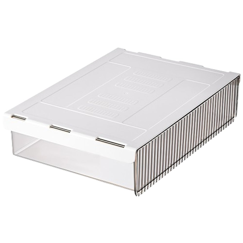 Organizzatore Per Cassetti Regolabile 1 Strato Bianco 29-46 Cm | Divisorio Per Ufficio, Bagno, Cucina, Scrivania