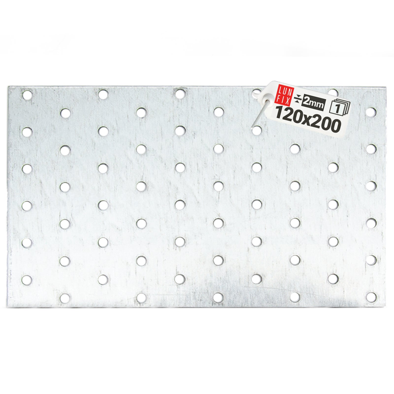 Płytka perforowana 120x200 mm 1szt.