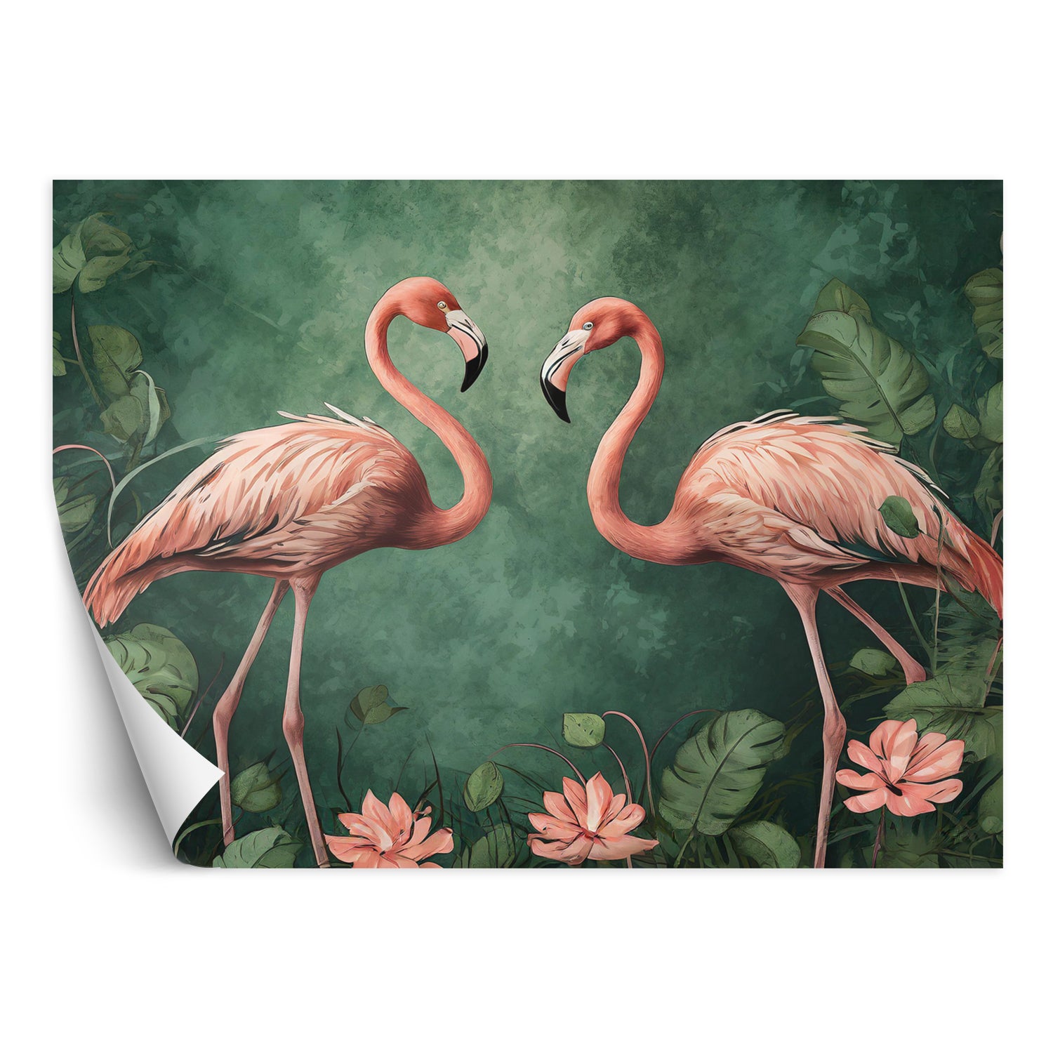 Fototapeta, Flamingi Zwierzęta tropikalne 250x175