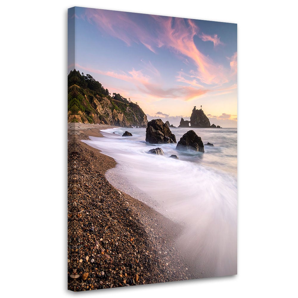 Obraz do salonu sypialni biura, Krajobraz morski plaża natura 60x90