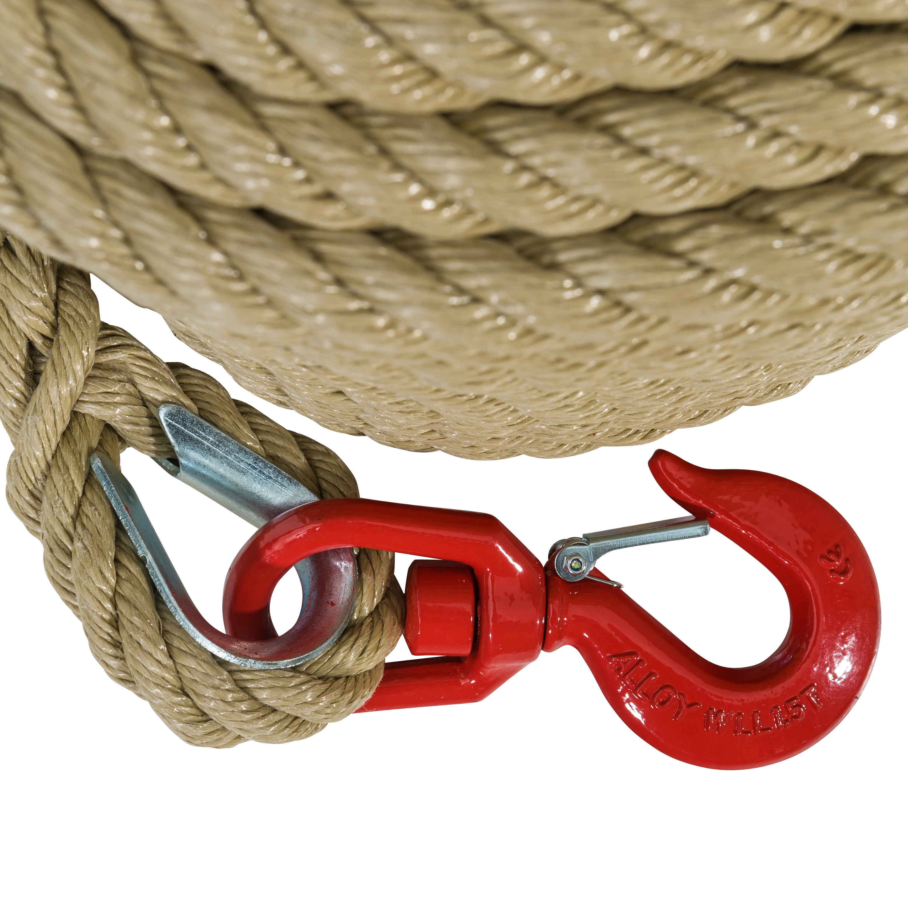 Corde à poulie avec crochet Ø20mm x 30 m WERKA PRO - 3